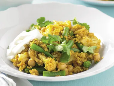 Indian Spiced Quinoa Pilaf