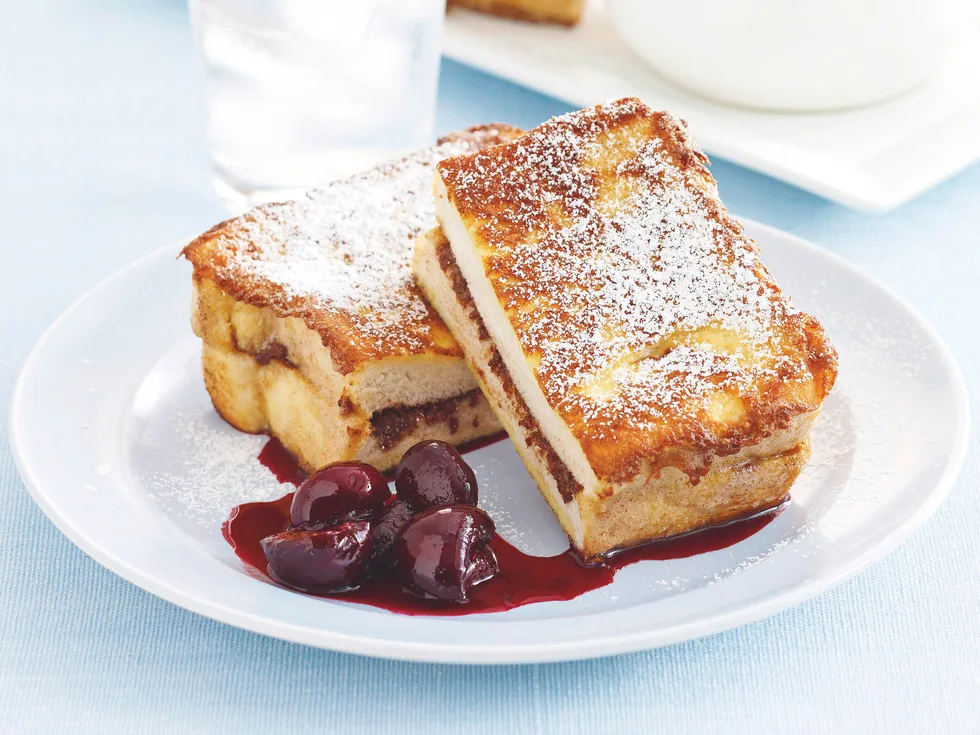 Choc Cherry French Toast