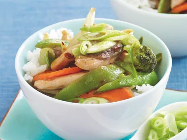 Lemon Chicken and Vegetable Stir-fry