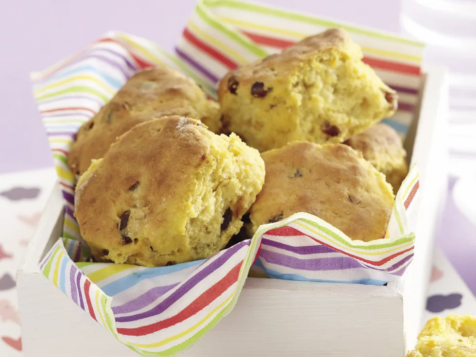 Pumpkin and Date Scones