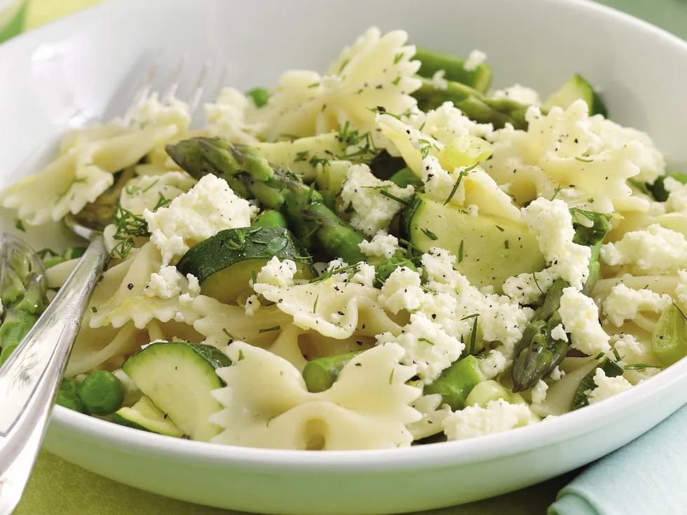 Spring Vegetable Farfalle