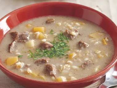 Beef, Barley and Vegie Soup