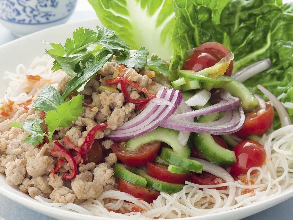 Thai Chicken and Noodle Salad