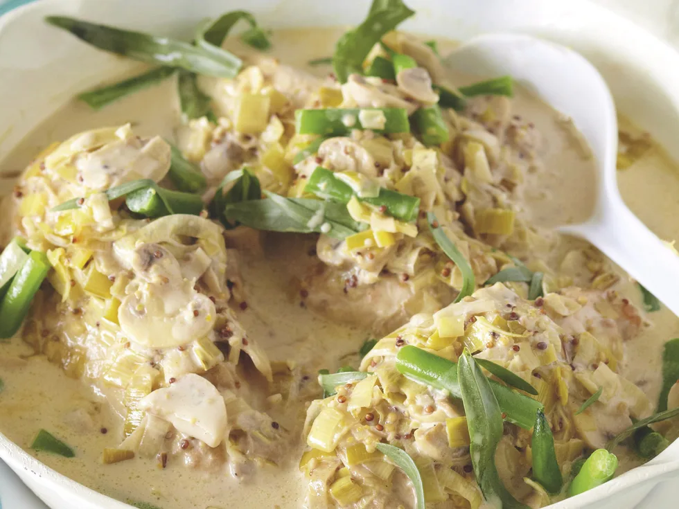Saucy Bakes - Mustard tarragon chicken
