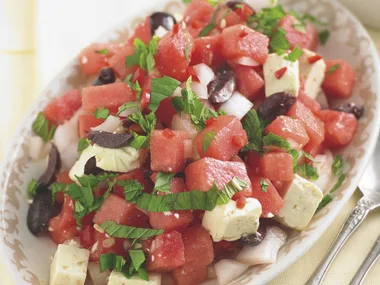 Super-easy salsas - Chunky Watermelon Salsa