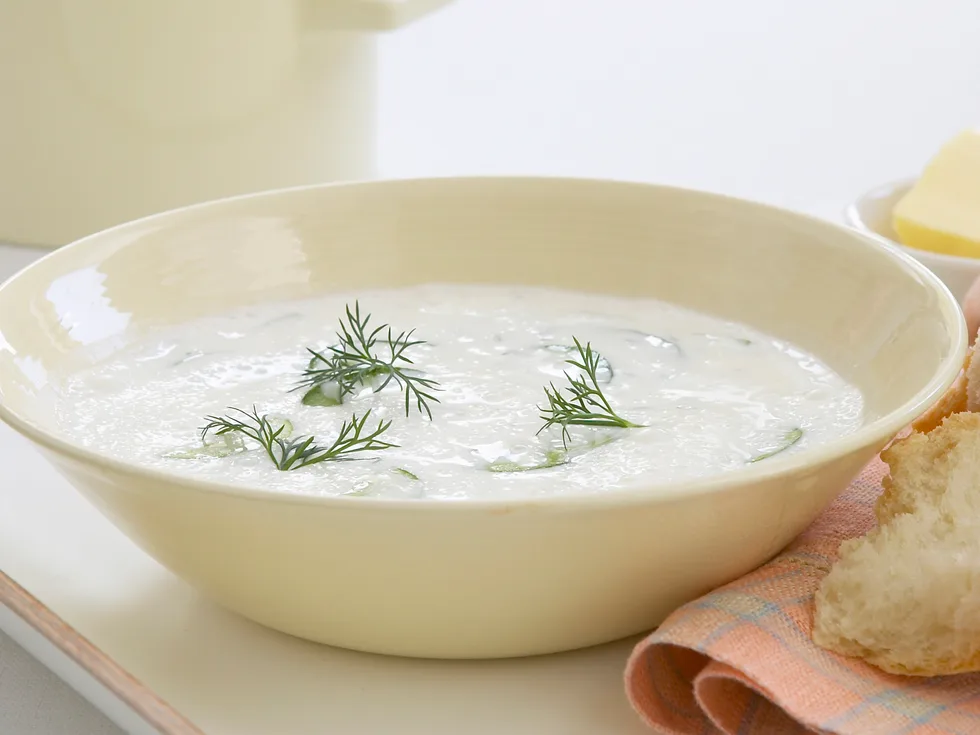 cucumber and yoghurt soup