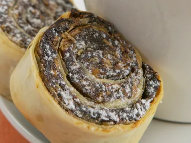 Date and Almond Spirals