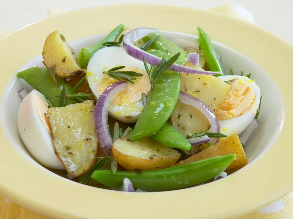 Egg and potato salad