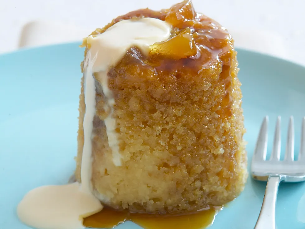 golden syrup and ginger puddings