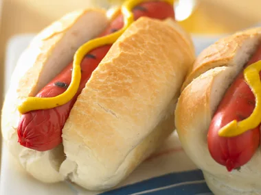 gourmet hot dogs