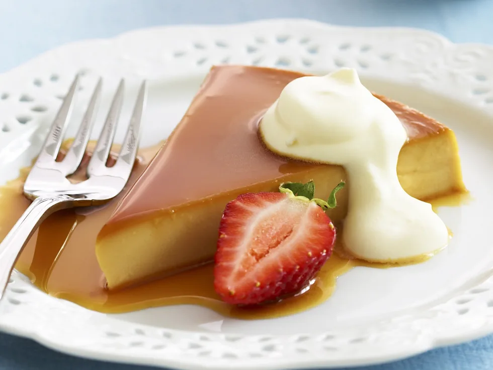 Irish cream liqueur creme caramel