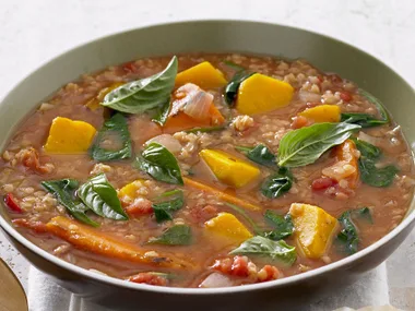Kumara and Lentil Curry