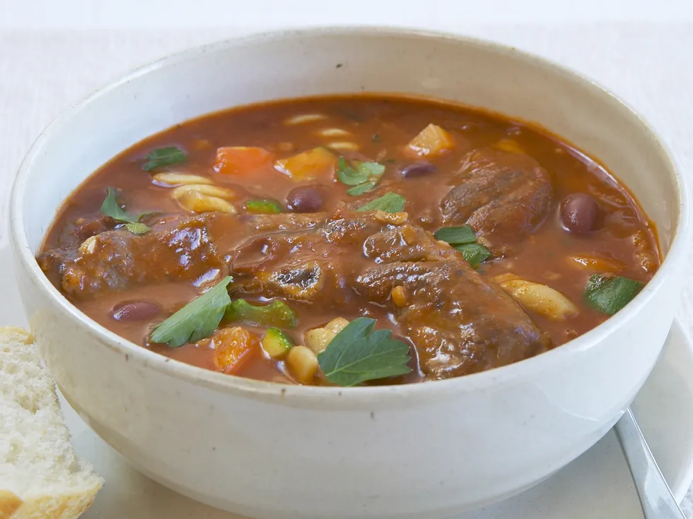 lamb minestrone stew