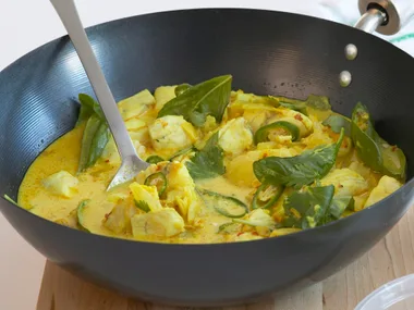 Malaysian fish curry