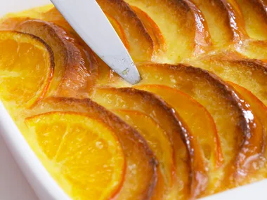 marmalade brioche bread and butter pudding