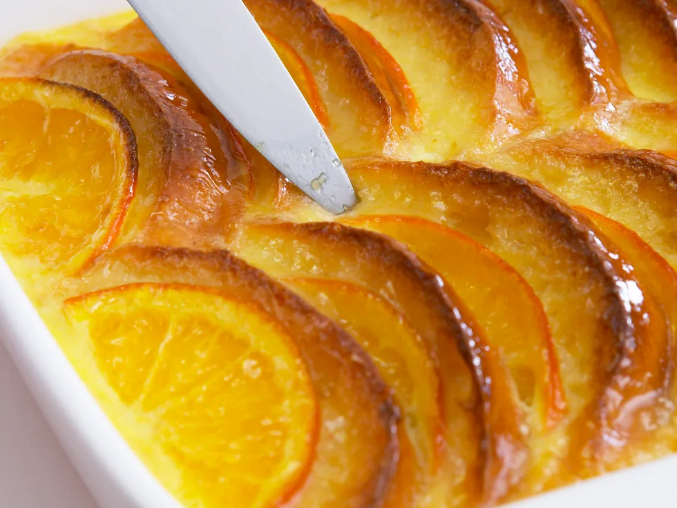 marmalade brioche bread and butter pudding