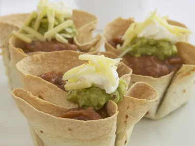 nachos tortilla cups