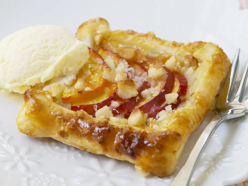 nectarine galette