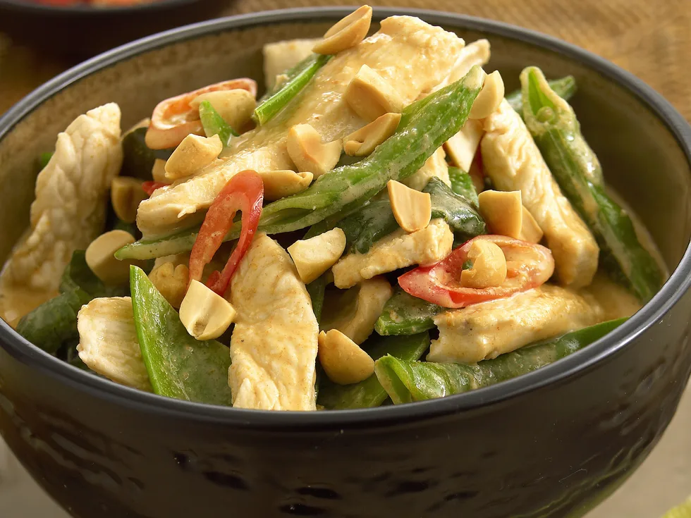 panang chicken curry
