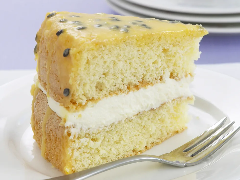 passionfruit sponge