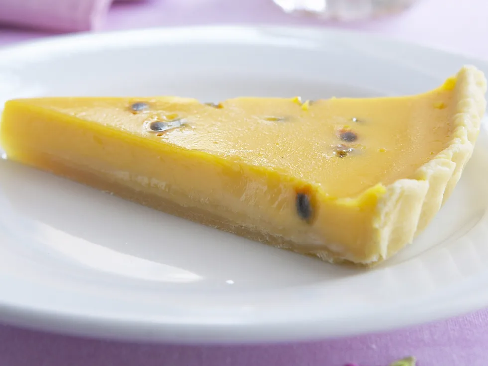 passionfruit tart