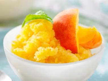 peach granita
