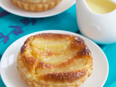 pear and ginger tarts