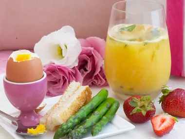 pineapple, orange and passionfruit slushy