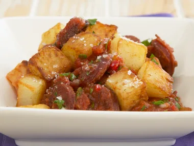 potato and chorizo bravo
