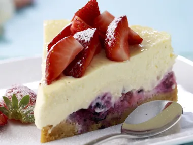 Raspberry cheesecake