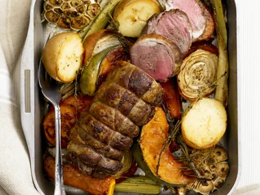 roast lamb loin