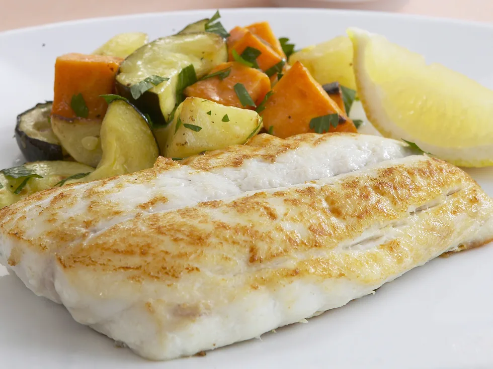 snapper fillets with herb and caper butter