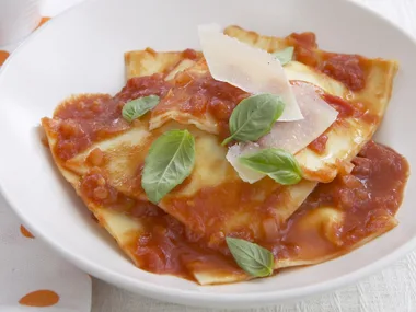 spinach and ricotta ravioli