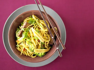 teryaki tofu noodles