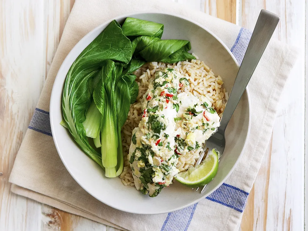 Thai-flavoured chicken