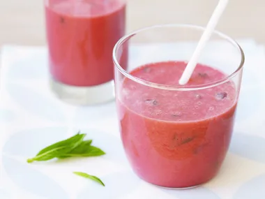 tropical breakfast smoothie