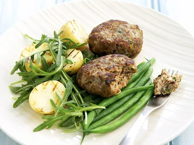 Turkey and cranberry patties