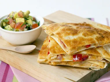 turkey quesadillas