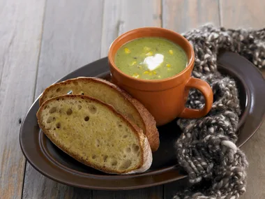 zucchini and corn soup