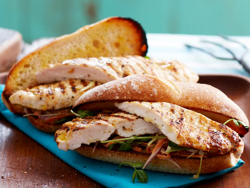 Cajun chicken burgers