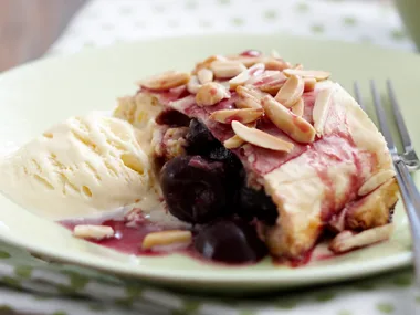 Cherry strudel