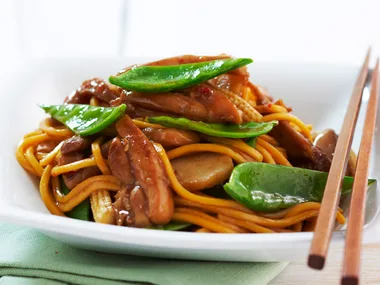 Chicken and corn stir-fry