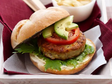 Chicken avocado patties