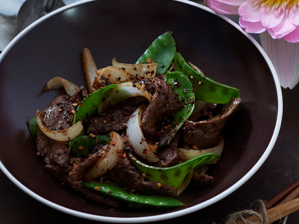 Chilli salt beef