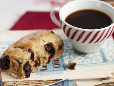 Chocolate and coffee scones