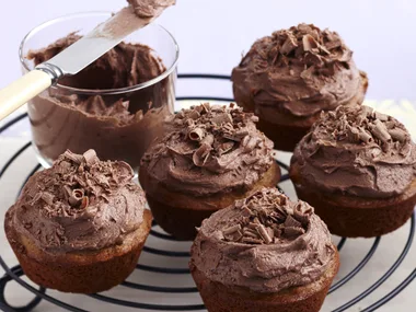 Chocolate coconut cakes