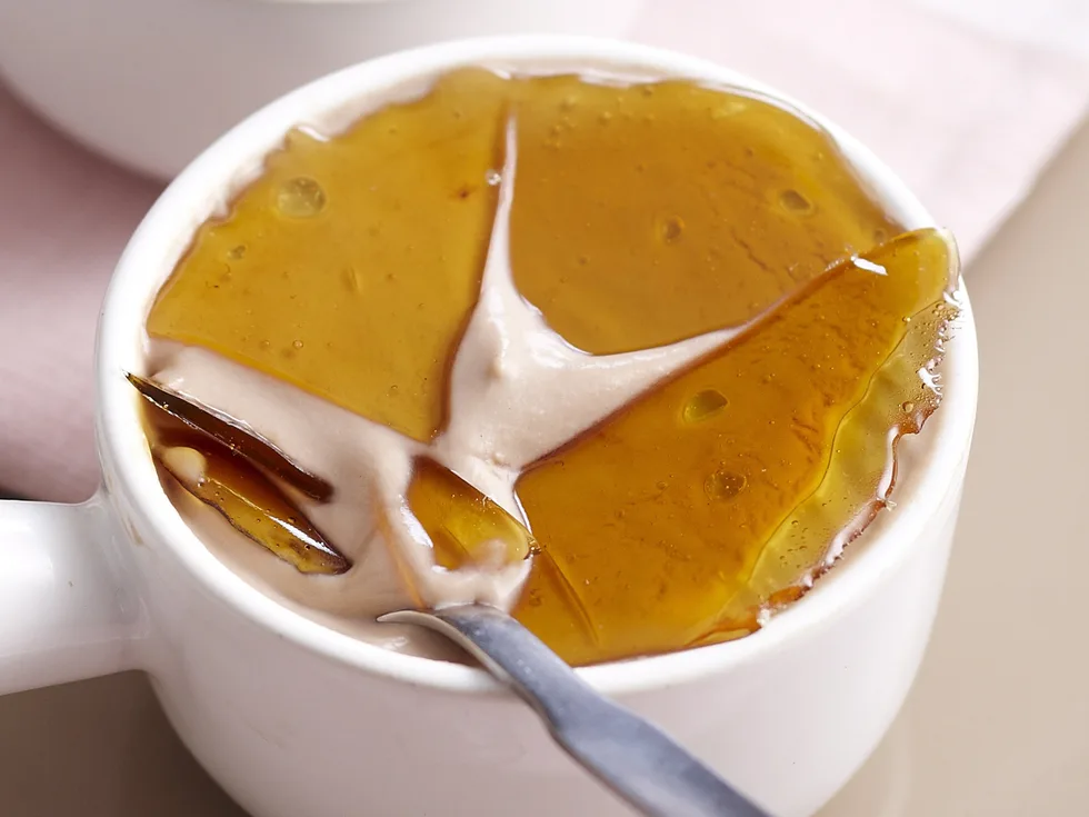 Chocolate creme brulee