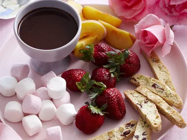Chocolate fondue