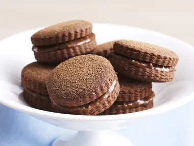 Chocolate praline biscuits