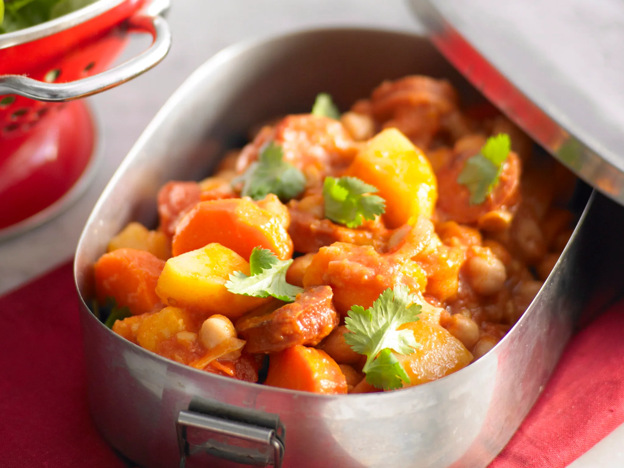 Chorizo, chickpea and chilli stew